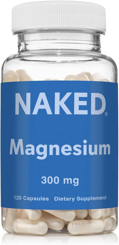 NAKED complexe de magnésium glycinate 300mg flacon de 120 capsules