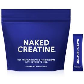NAKED Créatine Micronisée stick packs vue de face