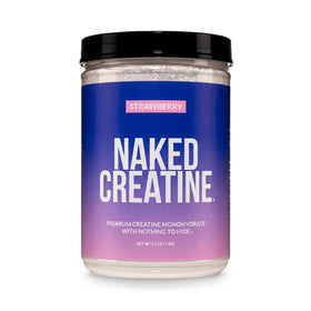 NAKED Creatine Monohydrate à la fraise vue de face