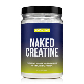 NAKED Créatine Monohydrate Citron Lime 500g vue de face
