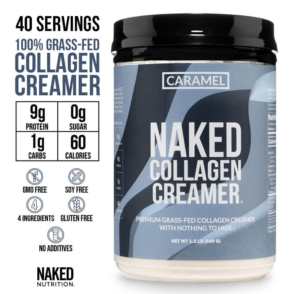 NAKED Crème de Café au Collagène Caramel - vue arrière