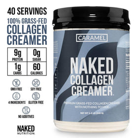 NAKED Crème de Café au Collagène Caramel - vue arrière
