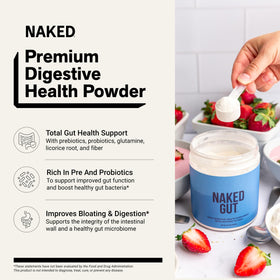 NAKED Gut complément alimentaire en poudre avec cuillère doseuse