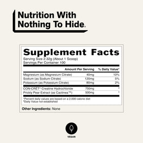 NAKED Lean Creatine HCl, mélange dans un shaker