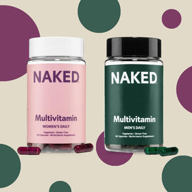 NAKED Multivitamines Femmes 60 Capsules - capsules individuelles