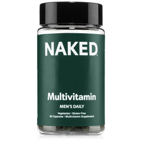 NAKED Multivitamines pour Hommes - 60 Capsules, vue avant
