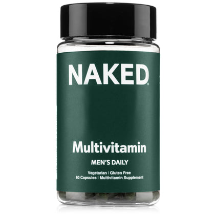 NAKED Multivitamines pour Hommes - 60 Capsules, vue avant