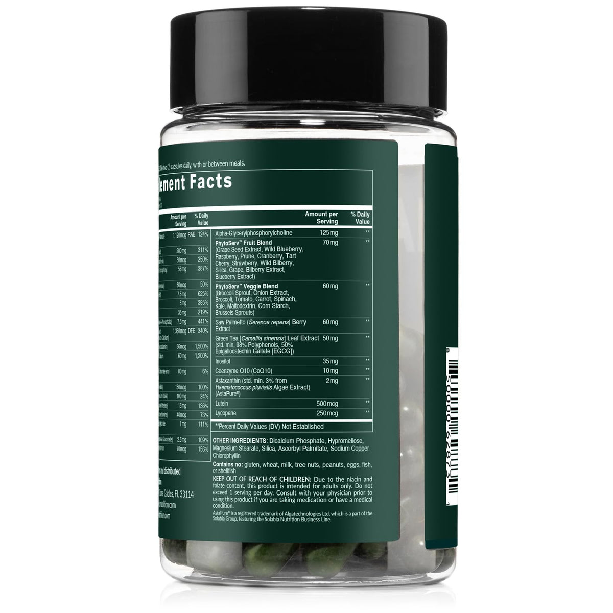 NAKED Multivitamines pour Hommes - Capsules sur une table