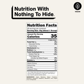 NAKED Naked Reds Poudre Superfood 340g vue de dos