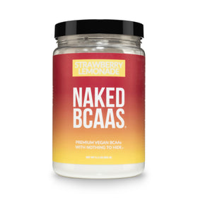 NAKED Poudre BCAA à la Fraise Citronade 501g vue de face