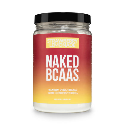 NAKED Poudre BCAA à la Fraise Citronade 501g vue de face