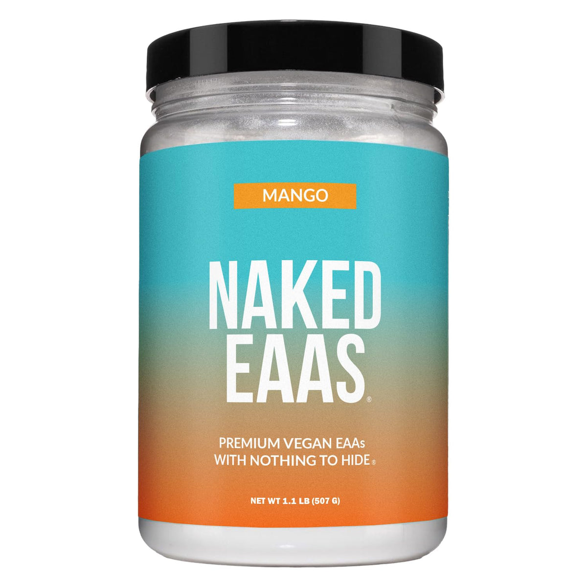 NAKED Poudre d'Acides Aminés EAAs 590g vue avant