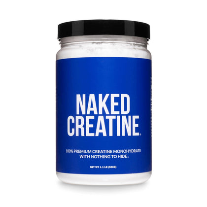 NAKED Poudre de Créatine Monohydrate Micronisée 500g vue de face