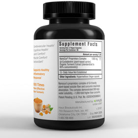 Nanocur Curcuma en usage avec un smoothie