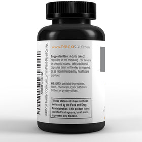 Nanocur Nanocurcumin avec étiquettes de certification