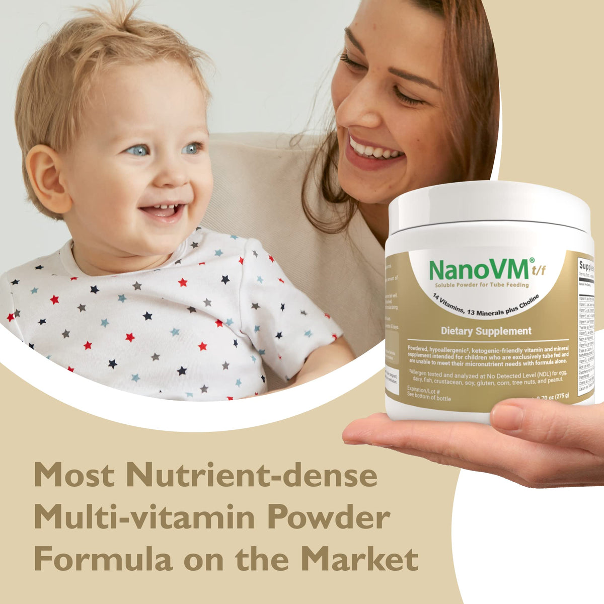 NanoVM t/f compléments nutritifs pour enfants en situation de tube feeding