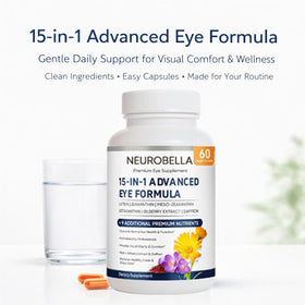 NAPEXIX Neurobella Eye Formula en gros plan sur l'étiquette
