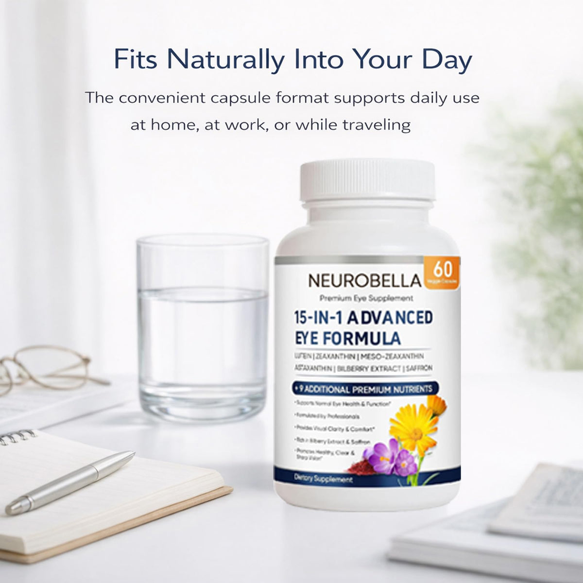 NAPEXIX Neurobella Eye Formula gélules dans leur emballage