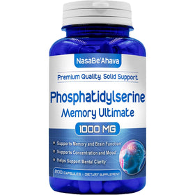 NasaBeahava complément alimentaire mémoire avec phosphatidylsérine, vue avant