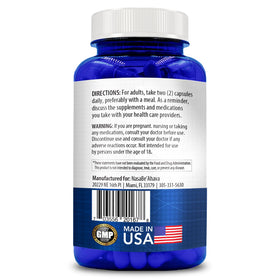 NasaBeahava CoQ10 400mg capsules avec étiquette en détail