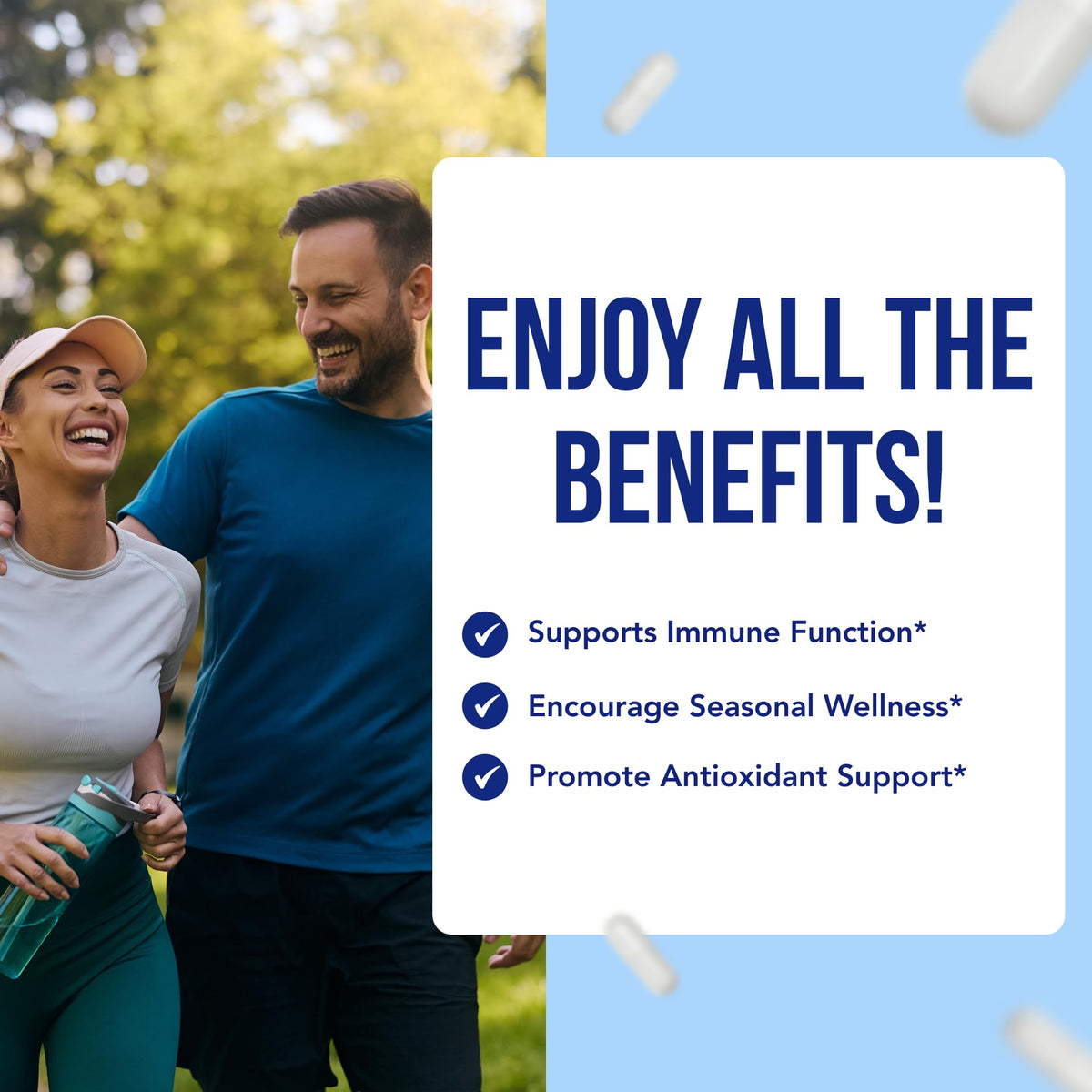 NasaBeahava Quercétine 500mg capsules en gros plan