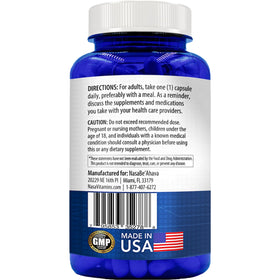 NasaBeahava SAM-e 1000mg emballage avec informations nutritionnelles