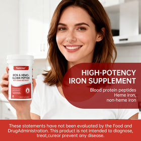 Natener Complément Alimentaire Fer 36mg avec Betterave 500mg, flacon ouvert