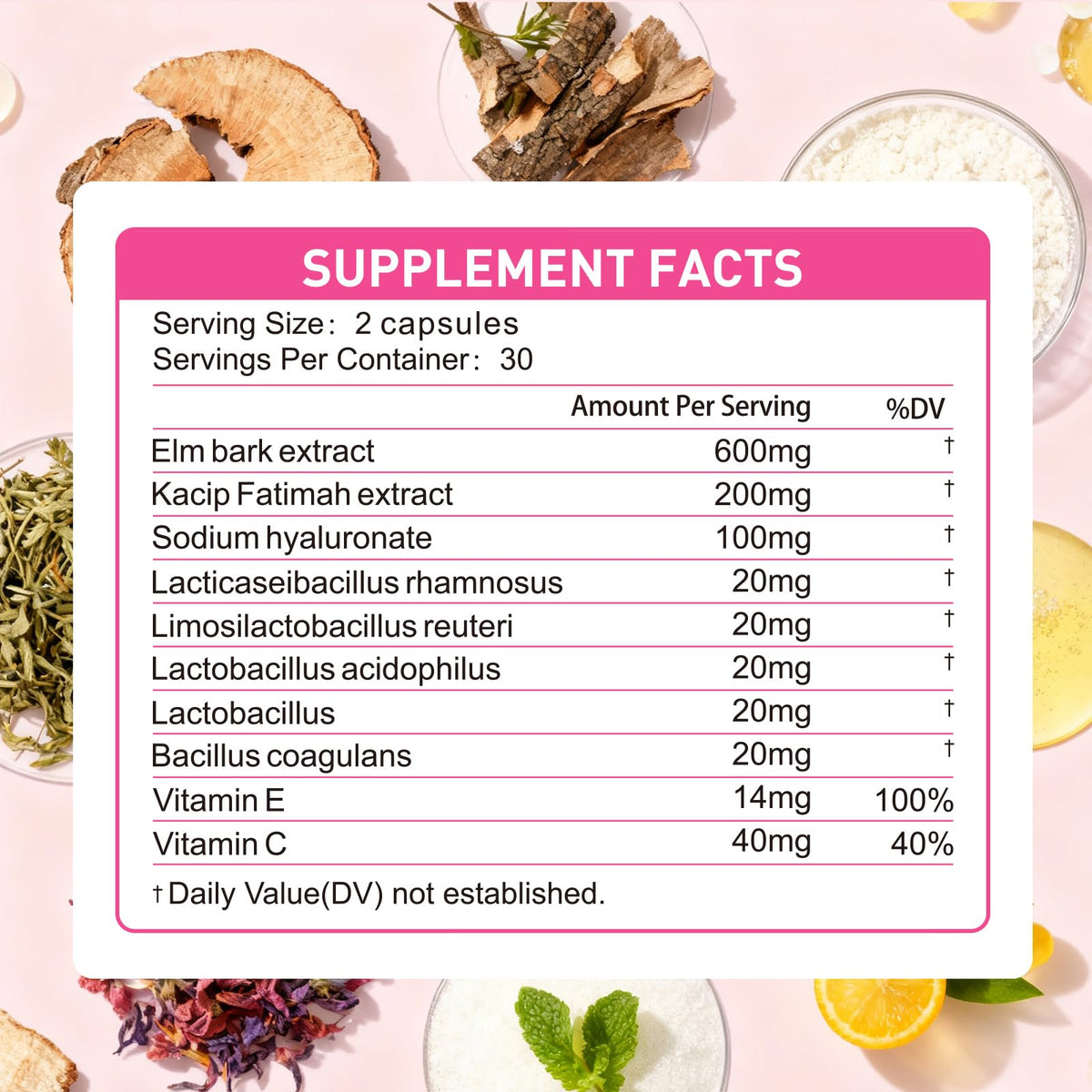 Natener Probiotiques Vaginal 3 en 1 - capsules dans leur emballage