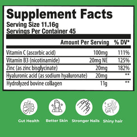 NATFUL Poudre de Collagène Hydrolysé 590g emballage
