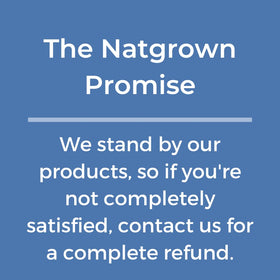 Natgrown Palmitoylethanolamide 600 mg, capsules sur un fond naturel