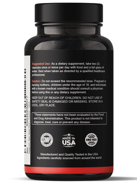 Natgrown Riz Rouge avec CoQ10 - capsules sur un fond blanc