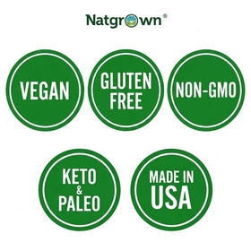 Natgrown Saw Palmetto 500 mg capsules avec des ingrédients naturels
