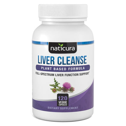 Naticura Nettoyage du Foie 120 capsules vue de face