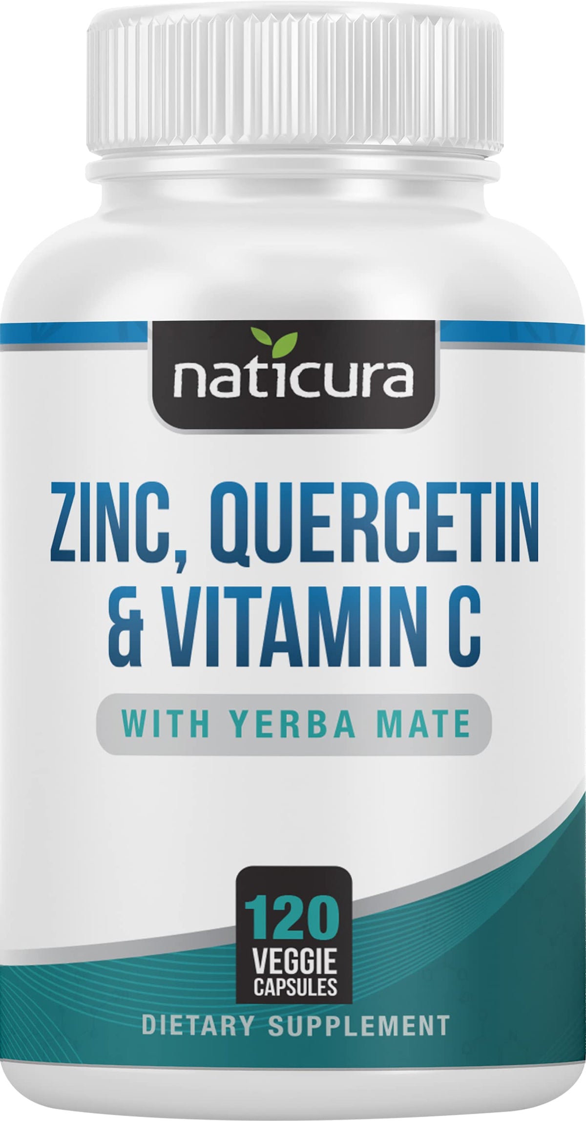 Naticura Zinc Quercétine 120 capsules - vue de face