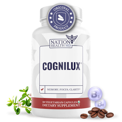 NATION HEALTH MD Cognilux flacon de 168g vue de face