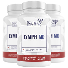 NATION HEALTH MD Lymph MD flacon de 60 capsules vue de face