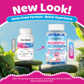 NATISLAND Multivitamines Methylées pour Enfants - emballage