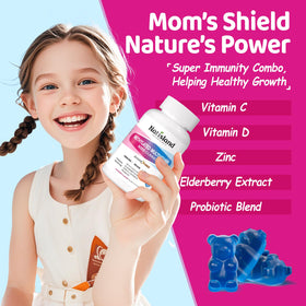 NATISLAND Multivitamines Methylées pour Enfants - gummies à la myrtille