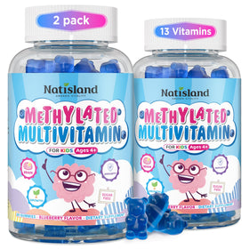 NATISLAND Multivitamines Methylées pour Enfants - vue de face