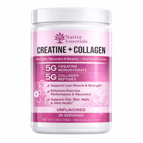 Native Essentials Créatine pour Femmes emballage avant