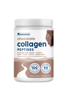 NativePath Collagène Peptides Chocolat 268g emballage avant