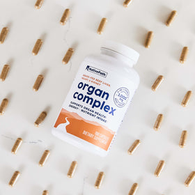 NativePath Complex Organ de Boeuf capsules en main
