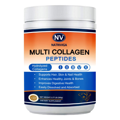 NATRIVIGA Poudre de Collagène Multi Peptides vue de face