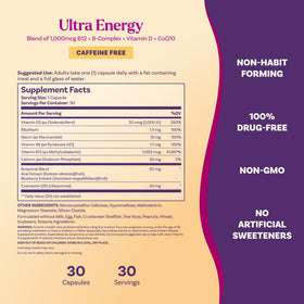 Natrol Ultra Energy 4-en-1 capsules with Vitamin B12