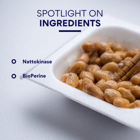 Nattokinase 4000 FU avec BioPerine, vue de côté