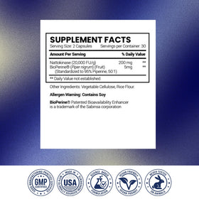Nattokinase 4000 FU de Research Verified, emballage ouvert