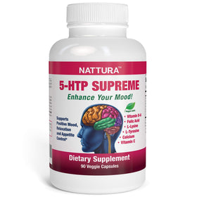 Nattura 5-HTP 90 capsules vue avant