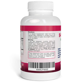 Nattura 5-HTP capsules sur fond neutre