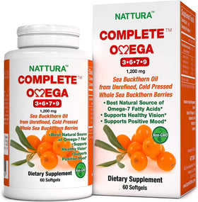 Nattura Complète Omega 3-6-7-9 bouteille vue de face