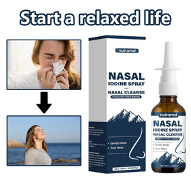 Natura Derm Spray Nasal à l'Iode 60 ml en situation de voyage